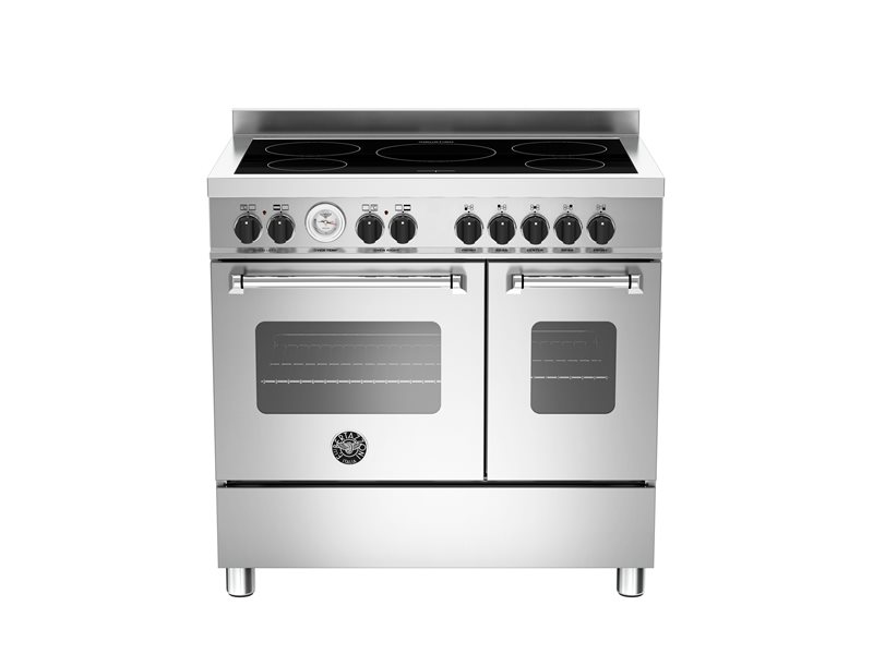 90 cm induction top electric double oven | Bertazzoni - Stainless Steel