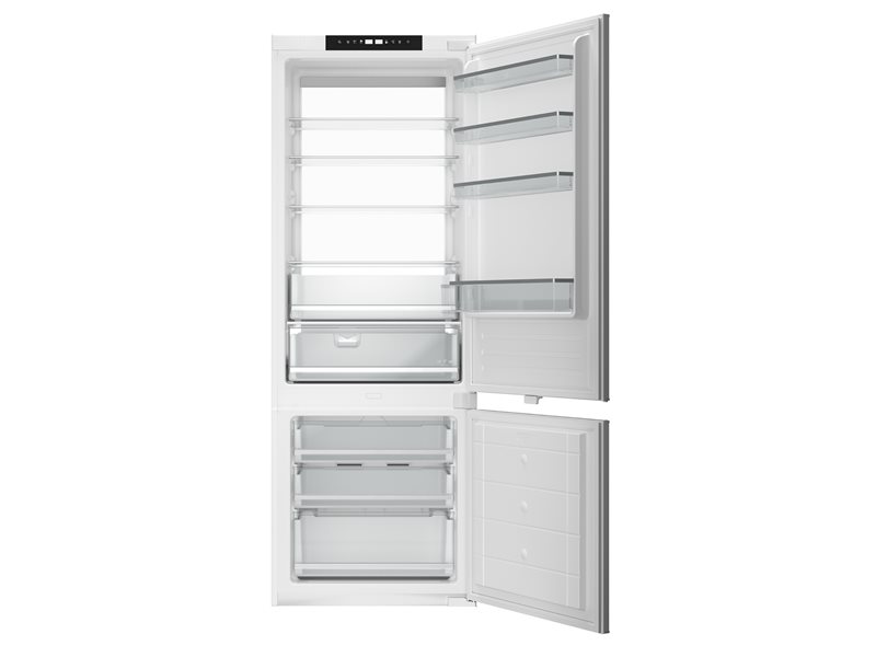 70 cm built-in bottom mount refrigerator H193, sliding door | Bertazzoni - Bianco