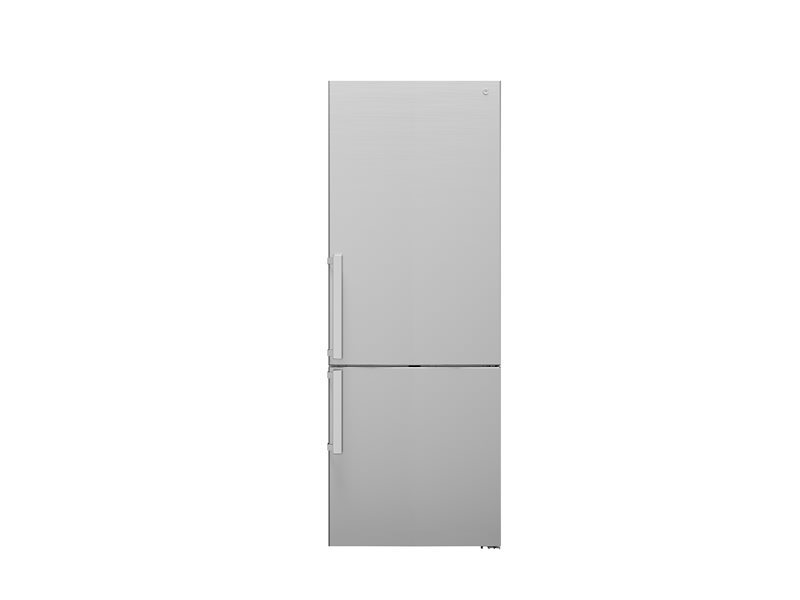 70 cm freestanding bottom mount refrigerator, stainless steel | Bertazzoni - Stainless Steel