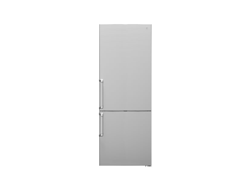 70 cm freestanding bottom mount refrigerator, stainless steel | Bertazzoni - Stainless Steel
