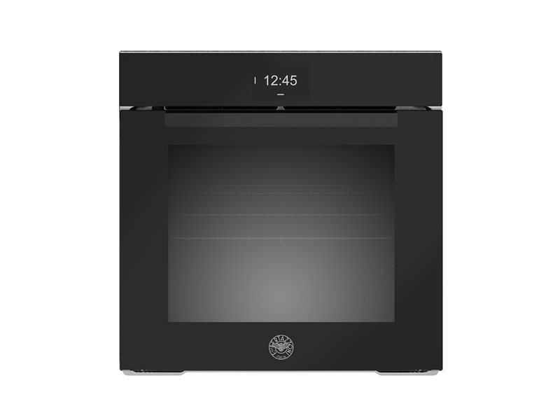 60cm Electric Pyro Built-in Oven, TFT display | Bertazzoni - Black glass