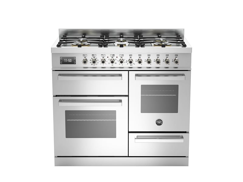 100 Cm 6 Burner Electric Triple Oven Bertazzoni